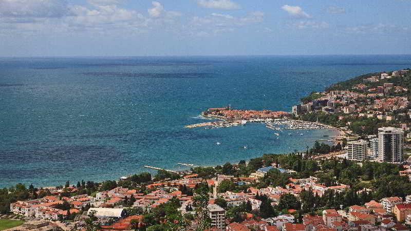 Hotel Slovenska Plaza Standard Budva Bagian luar foto